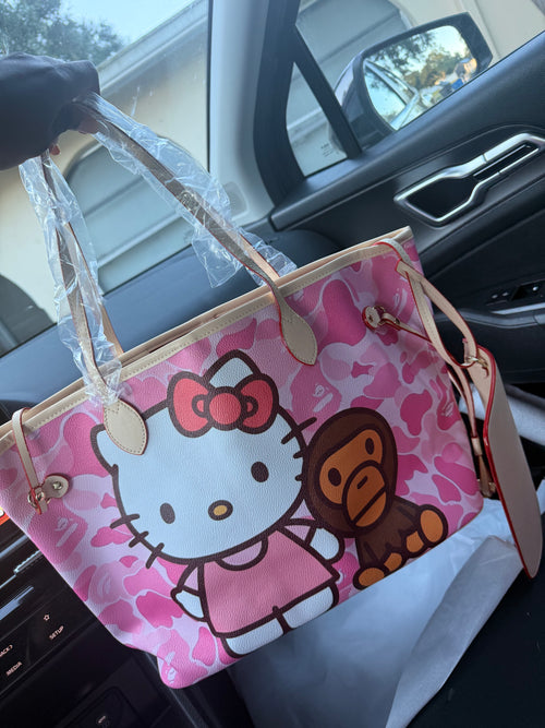 Bape X Hello Kitty Tote