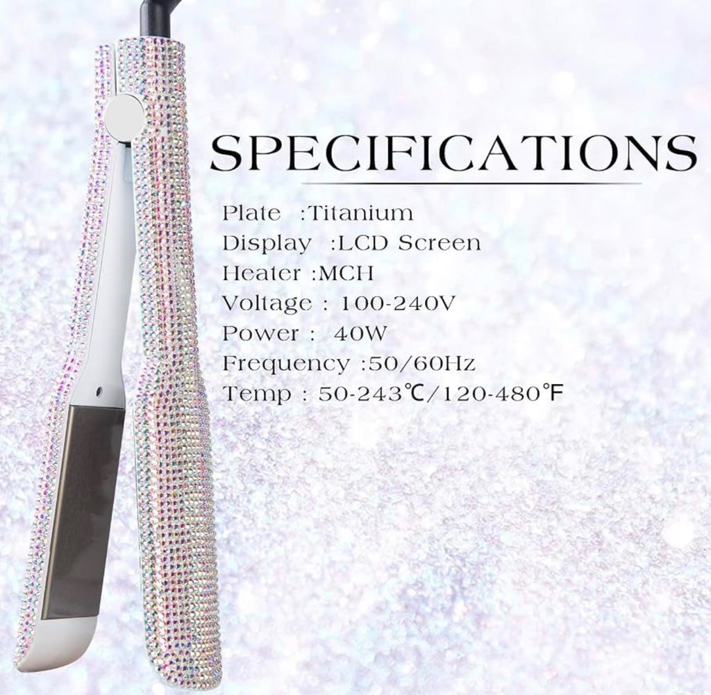 Crystal Professional Hair Straightener