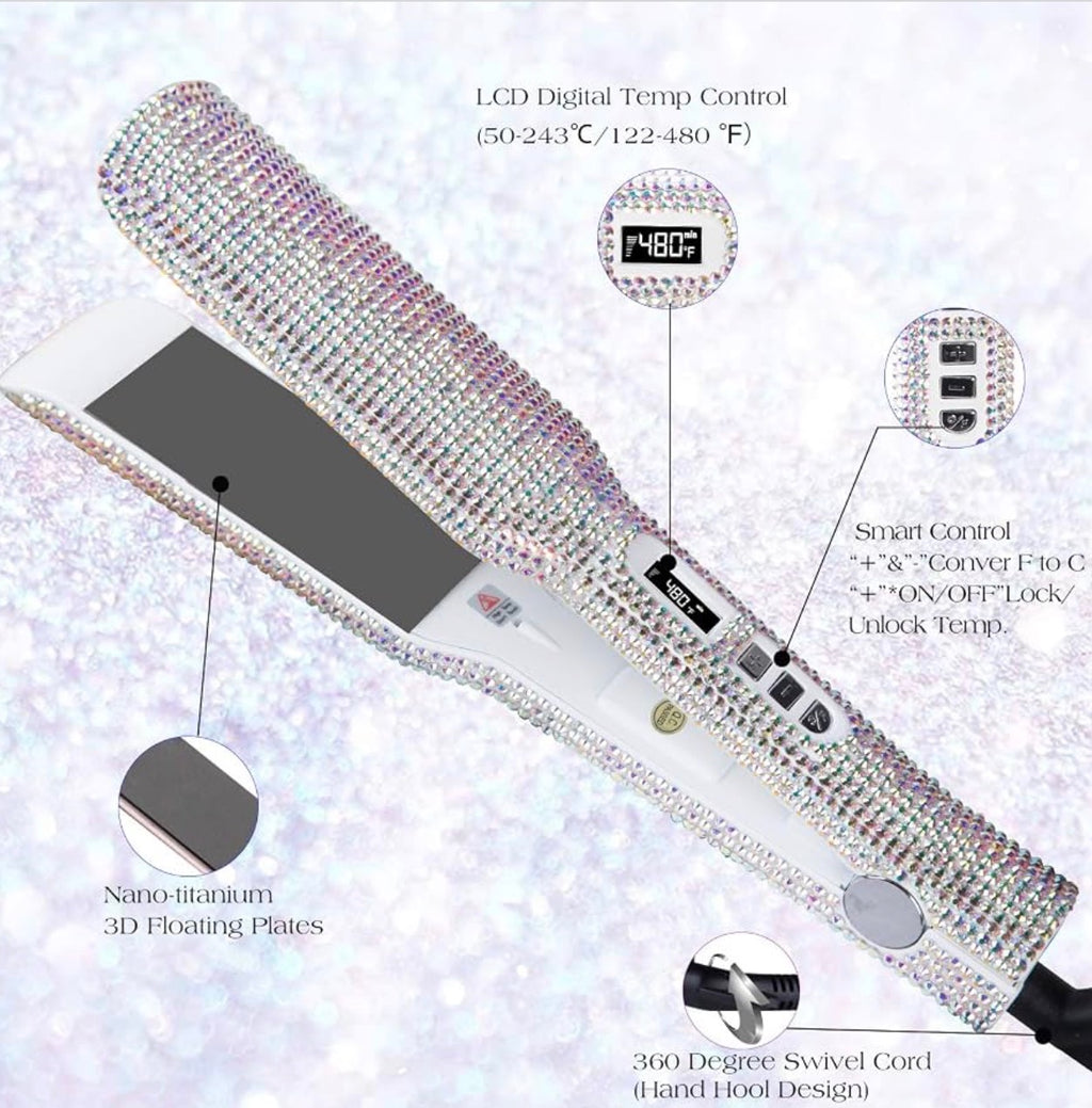 Crystal Professional Hair Straightener
