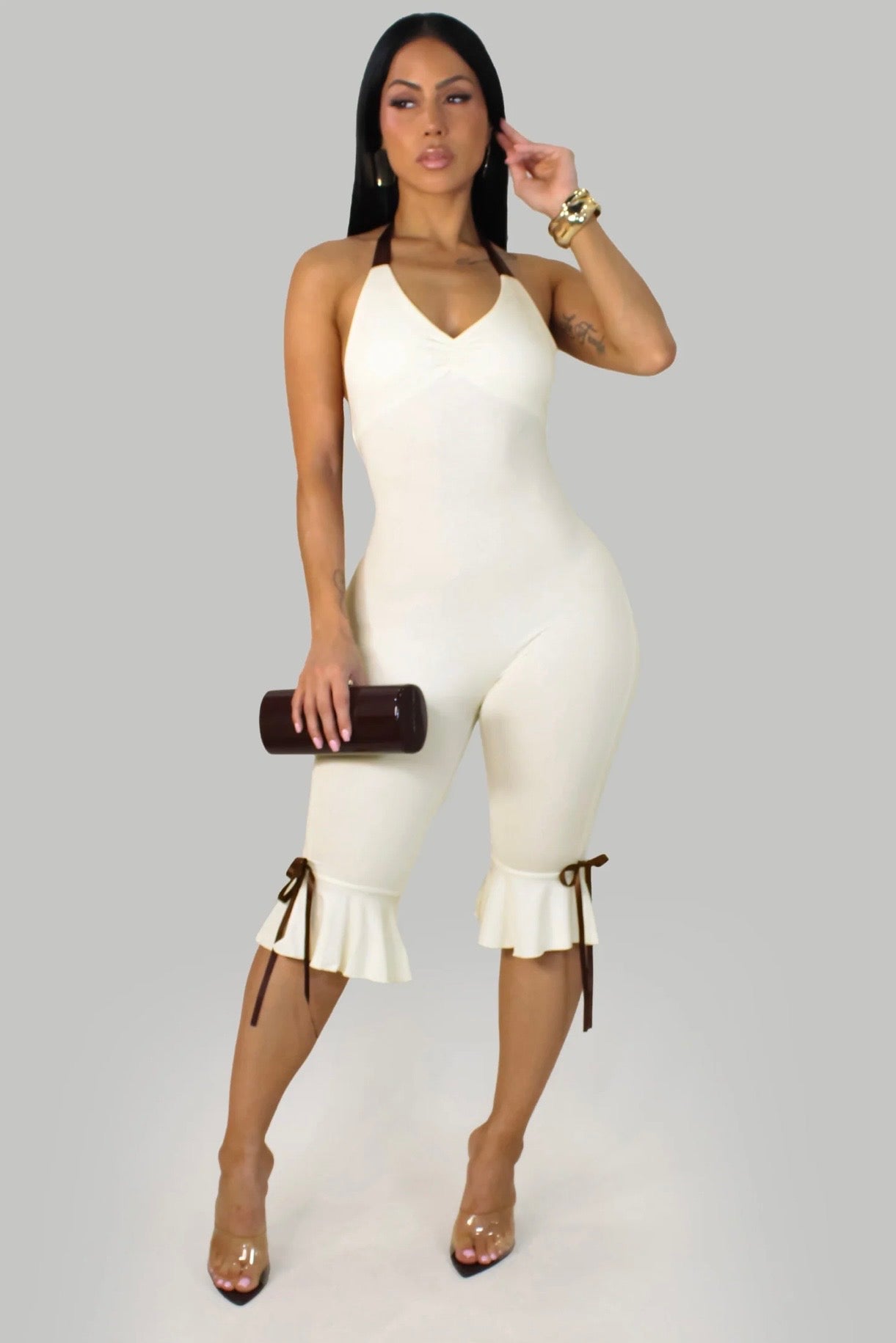 Swan Poise Jumpsuit